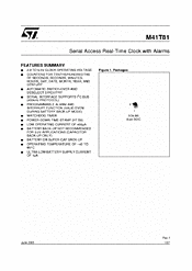 DataSheet M41T81 pdf